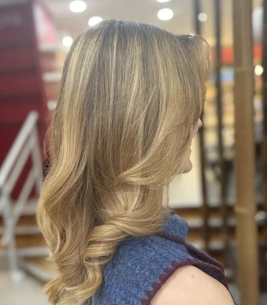 Coloration réalisée au salon Wannis à Dijon